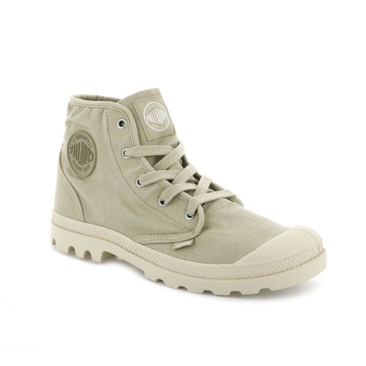 Light Green Palladium Pampa Hi Women's Boots | ZA-153YDIW