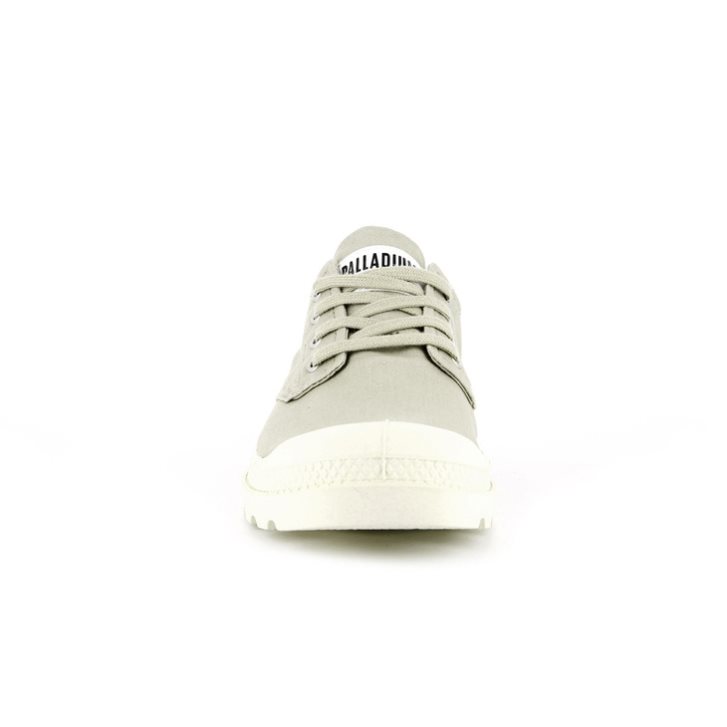 Light Green Palladium Pampa OX Organic II Men's Oxfords Shoes | ZA-047UAFI