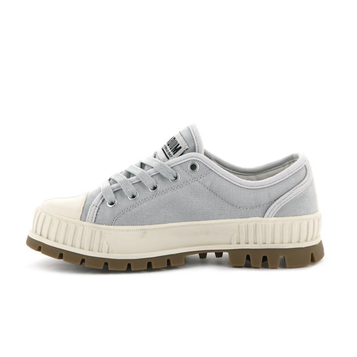 Light Grey Palladium Pallashock OG Men's Oxfords Shoes | ZA-835YNPL