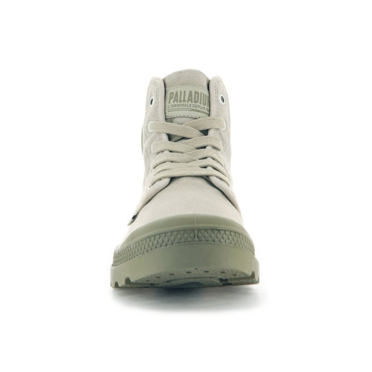 Light Grey Palladium Pampa Hi Men's Boots | ZA-290TXRM