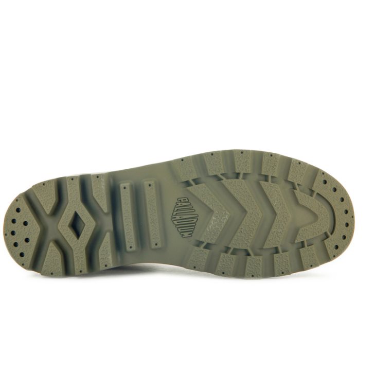Light Grey Palladium Pampa Hi Men's Boots | ZA-290TXRM