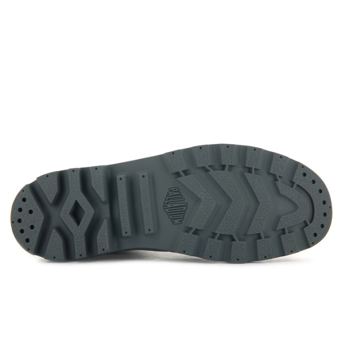 Light Grey Palladium Pampa Hi Men's Boots | ZA-478TGLB