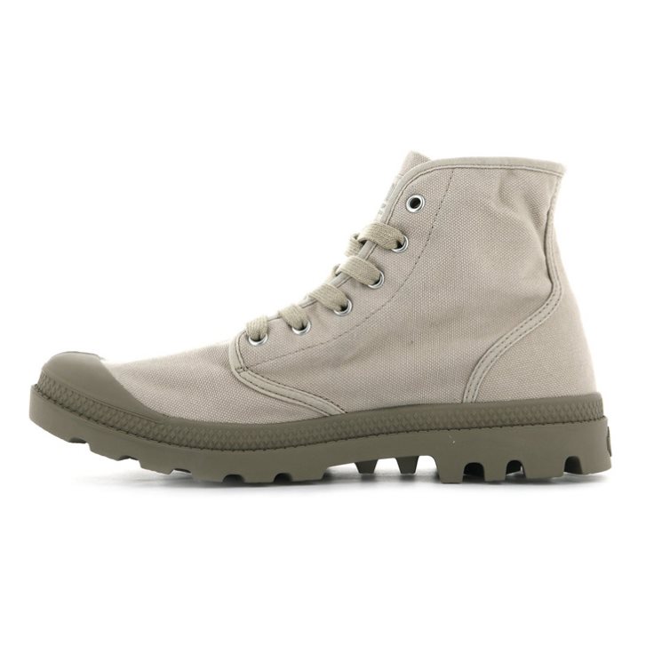 Light Grey Palladium Pampa Hi Men's Boots | ZA-512DUSQ
