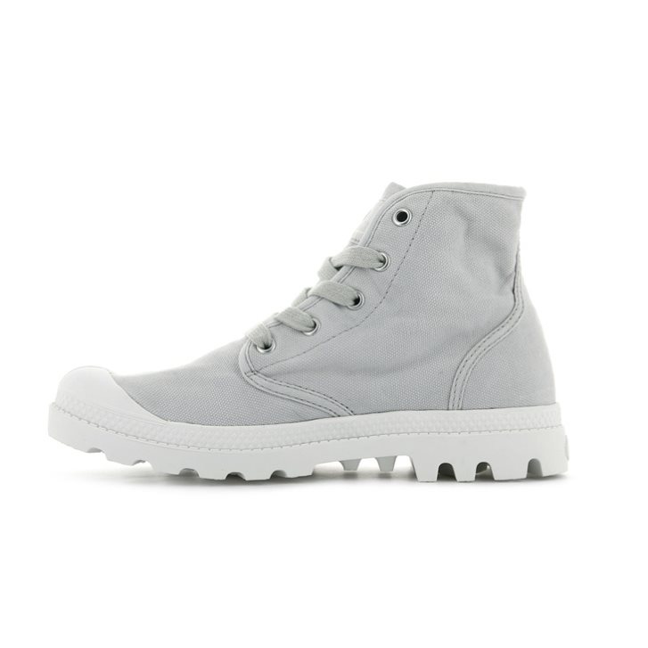 Light Grey Palladium Pampa Hi Women's Boots | ZA-692QCUS