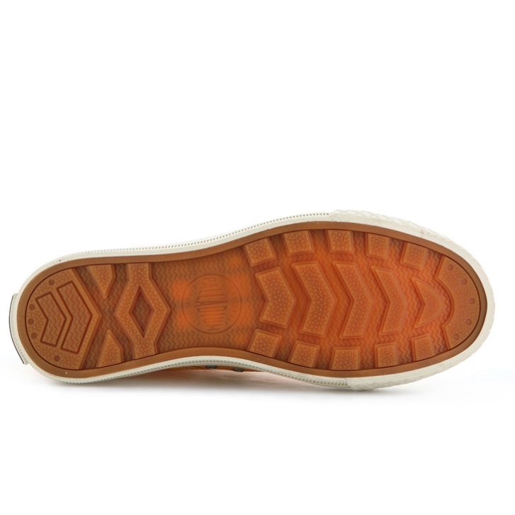 Mustard Palladium Palla Louvel High Tops Men's Sneakers | ZA-814TAMU