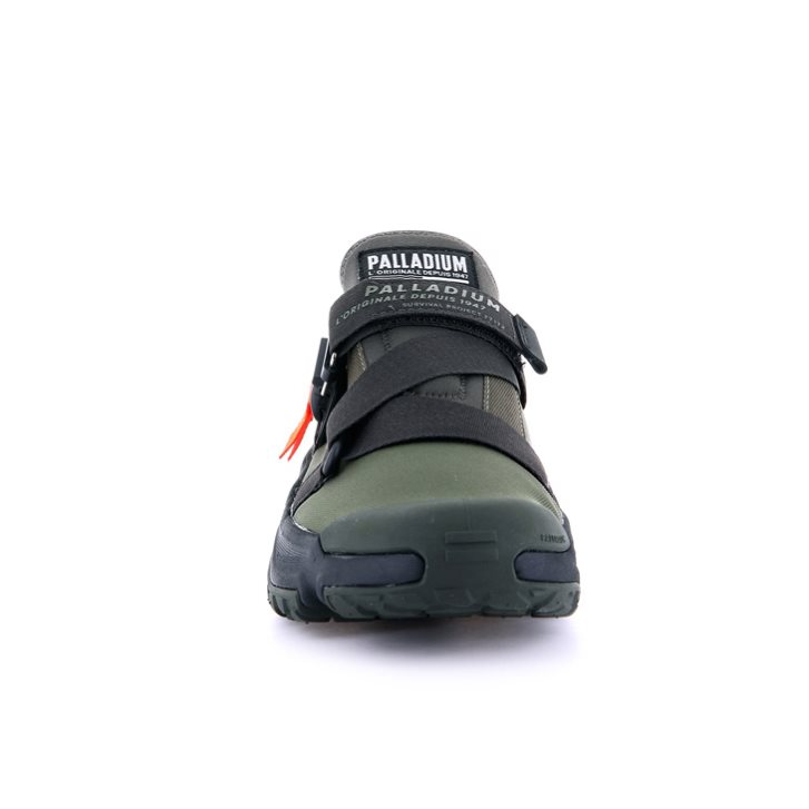 Olive Palladium Off-grid LO Utility Men's Sneakers | ZA-186MKEN