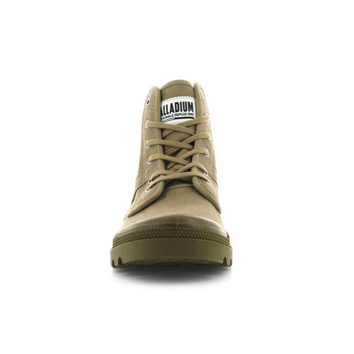 Olive Palladium Pallabrousse Legion Men's Boots | ZA-397RYCI