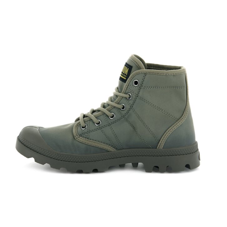 Olive Palladium Pallabrousse TX Men's Boots | ZA-248SQFC