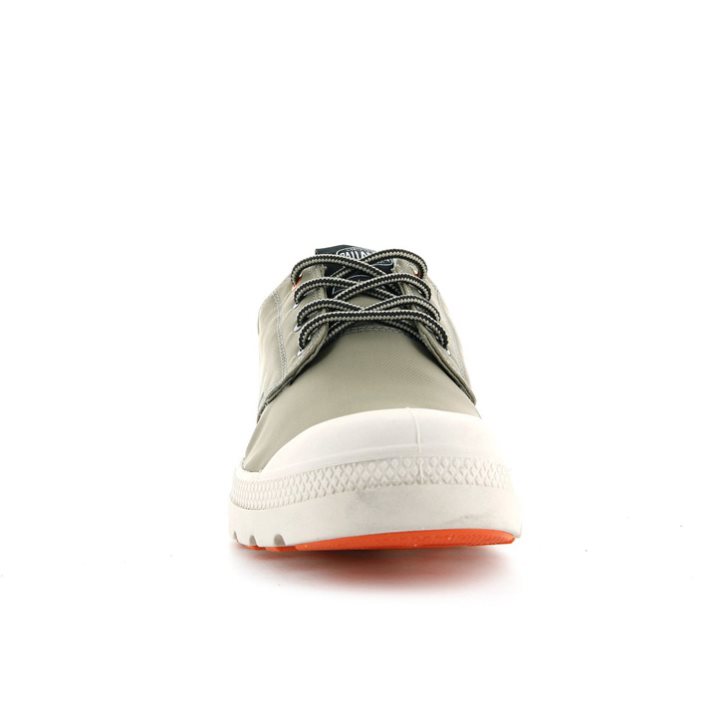 Olive Palladium Pallafin RC LOW WP+ Women's Oxfords Shoes | ZA-483DNIF