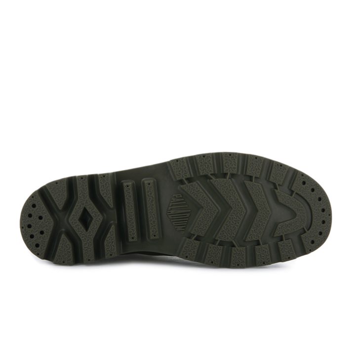Olive Palladium Pampa Hi Future Men's Boots | ZA-426FEBT