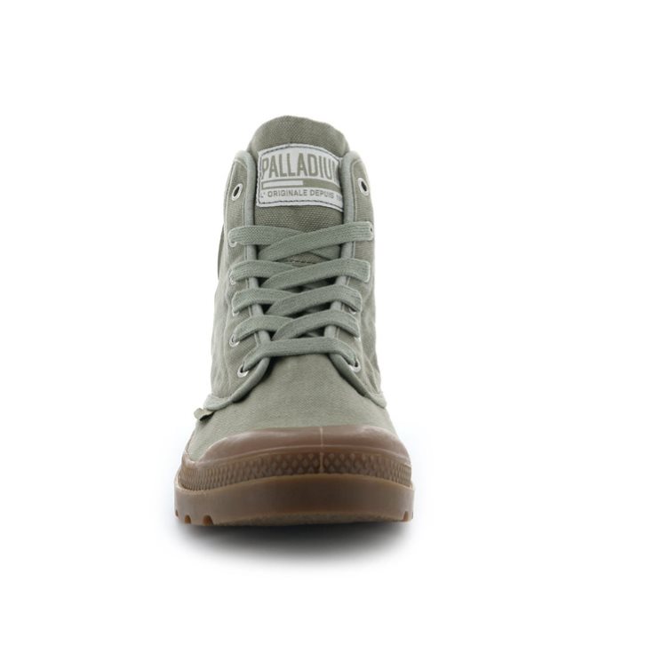 Olive Palladium Pampa Hi Men's Boots | ZA-953XSRW