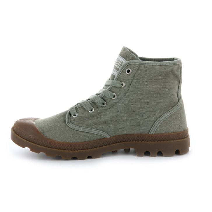 Olive Palladium Pampa Hi Men's Boots | ZA-953XSRW