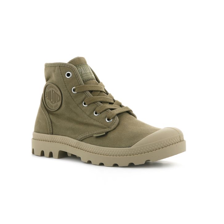 Olive Palladium Pampa Hi Women's Boots | ZA-208YDVL