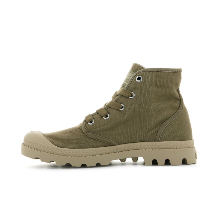 Olive Palladium Pampa Hi Women's Boots | ZA-208YDVL