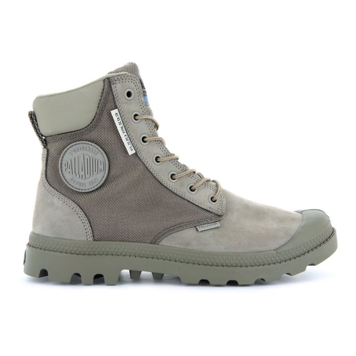 Olive Palladium Pampa SC WPN U-S Women\'s Boots | ZA-827JXNW
