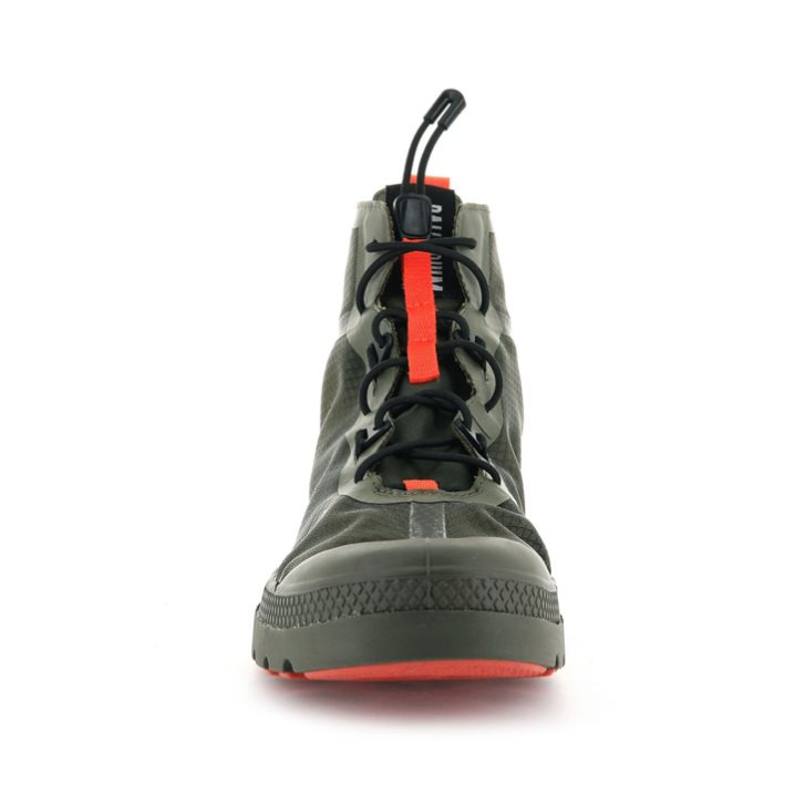 Olive Palladium Travel Lite+ Adventure Women's Boots | ZA-957XBQR