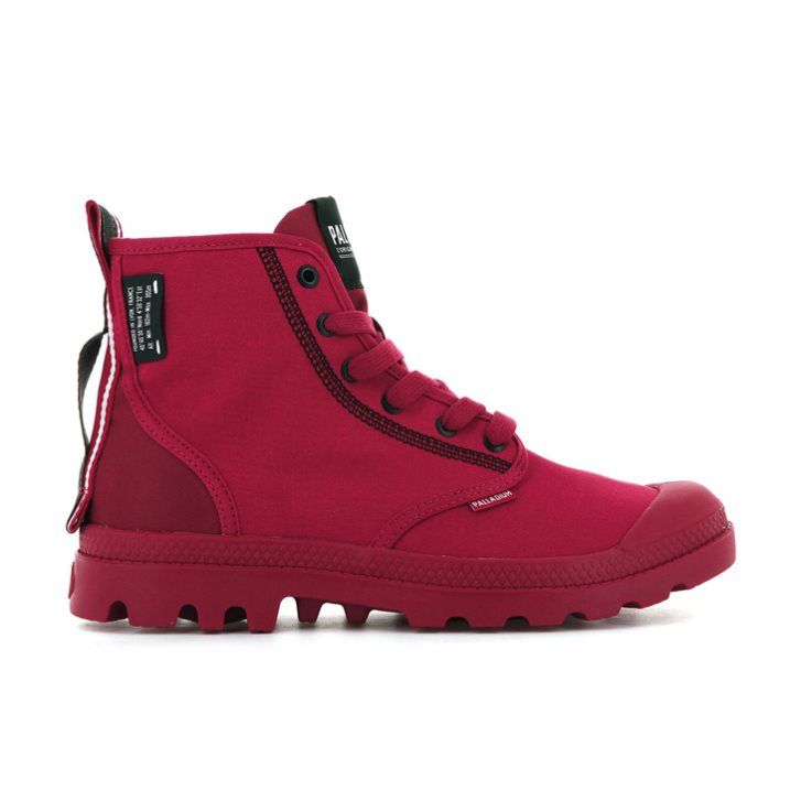 Red Palladium Pampa Dare 2 Survive Men\'s Boots | ZA-451CXDA