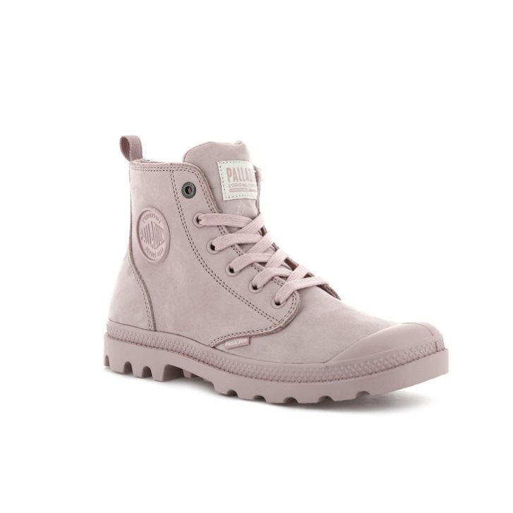 Rose Palladium Pampa Hi Zip Nubuck Women's Boots | ZA-675XFPA