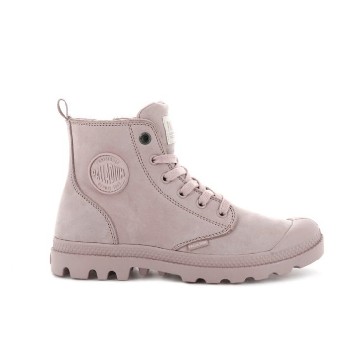 Rose Palladium Pampa Hi Zip Nubuck Women\'s Boots | ZA-675XFPA