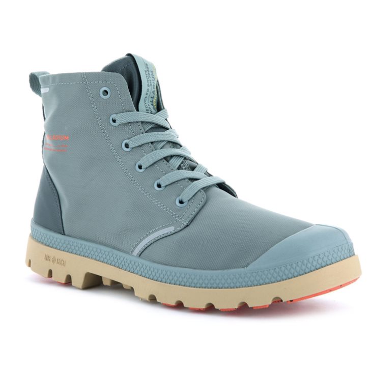 Turquoise Palladium Pampa Lite+ Recycle WP+ Women's Boots | ZA-683BCFN