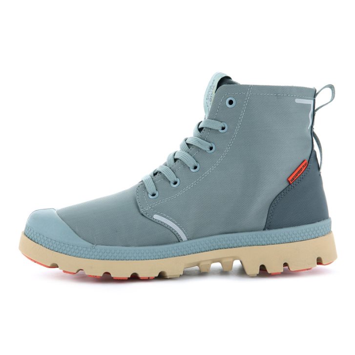 Turquoise Palladium Pampa Lite+ Recycle WP+ Women's Boots | ZA-683BCFN