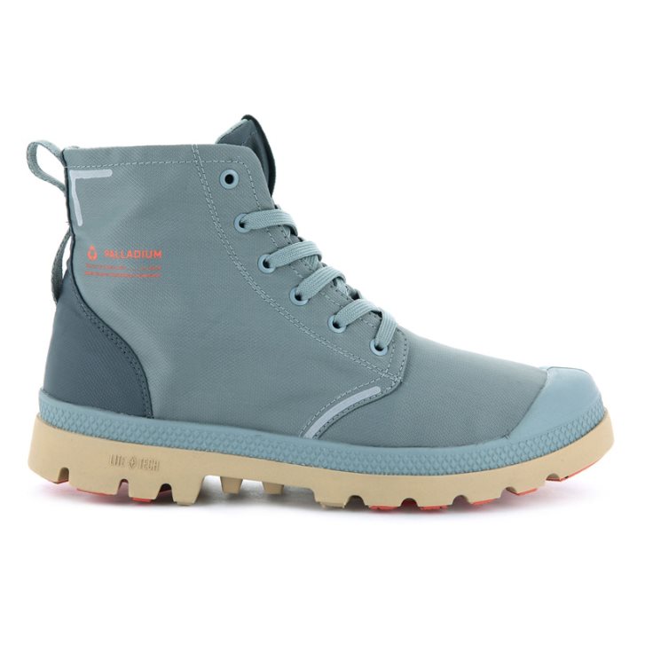 Turquoise Palladium Pampa Lite+ Recycle WP+ Women\'s Boots | ZA-683BCFN
