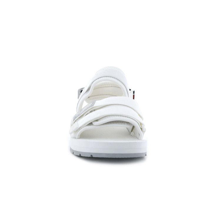 White Palladium Outdoorsy Men's Sandals | ZA-425HZTG