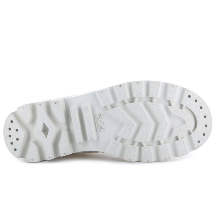 White Palladium Pallabrousse Women's Boots | ZA-017NDPF