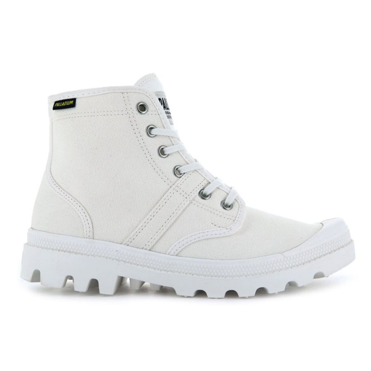 White Palladium Pallabrousse Women\'s Boots | ZA-017NDPF