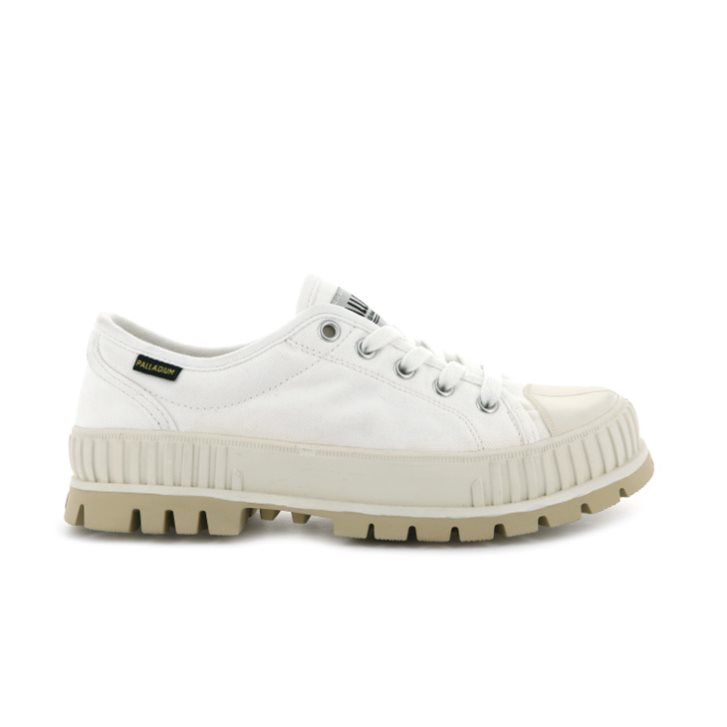 White Palladium Pallashock OG Women\'s Oxfords Shoes | ZA-680QPYL