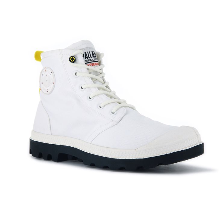 White Palladium Pampa Recycle Waterproof+ 2 Women's Boots | ZA-482CZMG