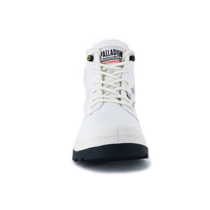 White Palladium Pampa Recycle Waterproof+ 2 Women's Boots | ZA-482CZMG