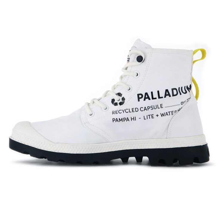 White Palladium Pampa Recycle Waterproof+ 2 Women's Boots | ZA-482CZMG