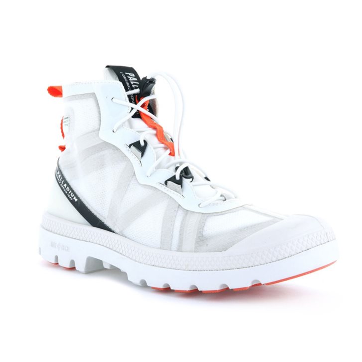 White Palladium Travel Lite+ Adventure Women's Boots | ZA-638LGDI