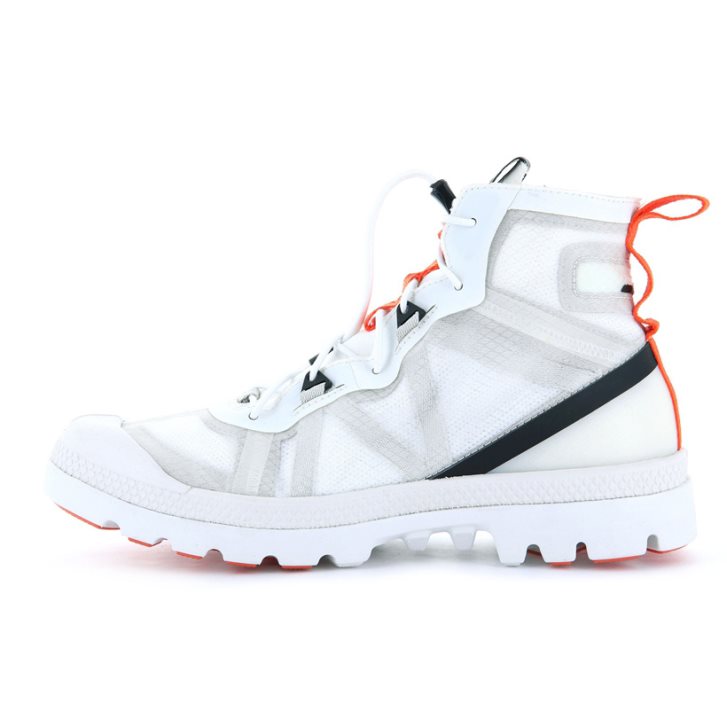 White Palladium Travel Lite+ Adventure Women's Boots | ZA-638LGDI