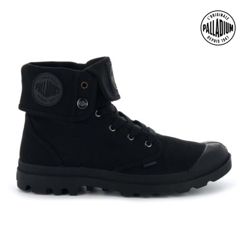 Black Palladium Baggy Men's Boots | ZA-930MYNW