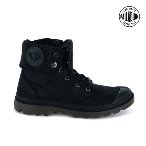 Black Palladium Pallabrousse BGY WAX Men's Boots | ZA-865AFYR