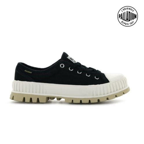 Black Palladium Pallashock OG Men's Oxfords Shoes | ZA-370CWEI