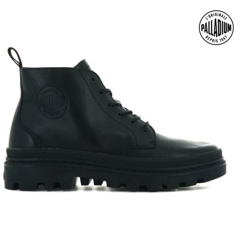 Black Palladium Pallatrooper Hi-2 Men's Boots | ZA-926BOPL