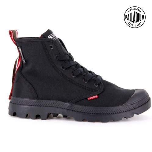 Black Palladium Pampa Dare 2 Survive Men's Boots | ZA-874CUAR