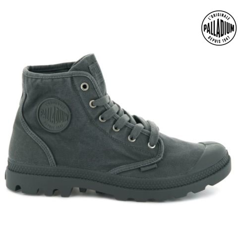 Black Palladium Pampa Hi Men's Boots | ZA-709ATZI