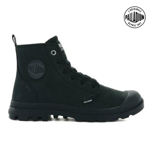 Black Palladium Pampa Hi Zip NBK Men's Boots | ZA-372XYCZ