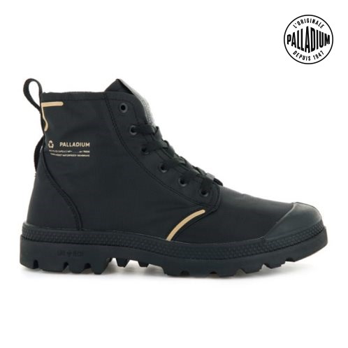 Black Palladium Pampa Lite+ Recycle WP+ Men's Boots | ZA-409RWKZ
