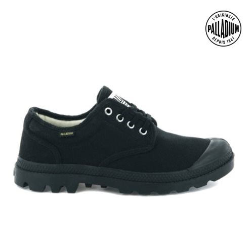 Black Palladium Pampa OX Originale Men's Oxfords Shoes | ZA-287ABCD