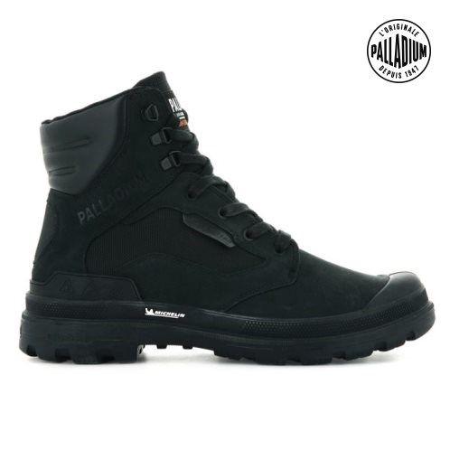 Black Palladium Pampa X Tech WPN Men's Boots | ZA-384IDPN