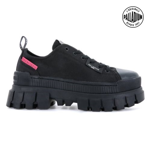 Black Palladium Revolt LO TX Women's Platform Shoes | ZA-586HPRS