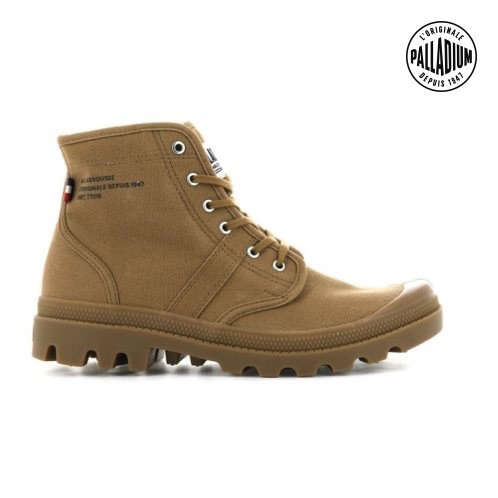 Brown Palladium Pallabrousse Legion Men's Boots | ZA-874OJLB