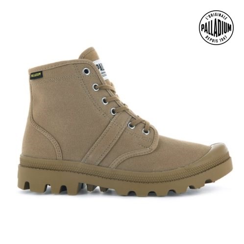 Brown Palladium Pallabrousse Men's Boots | ZA-198UNDW