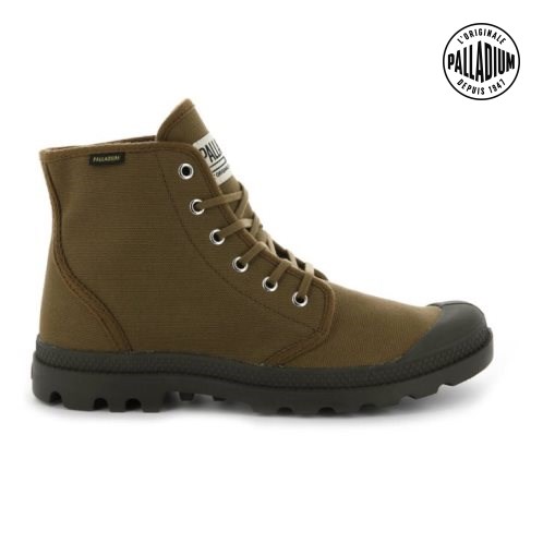 Brown Palladium Pampa Hi Originale High Tops Women's Sneakers | ZA-769AEQG