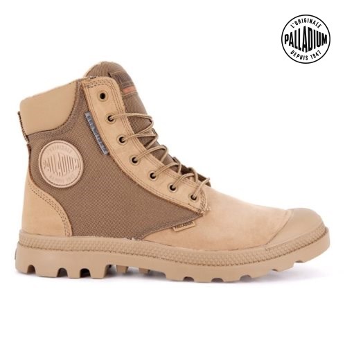 Brown Palladium Pampa SC WPN U-S Men's Boots | ZA-053KLMI